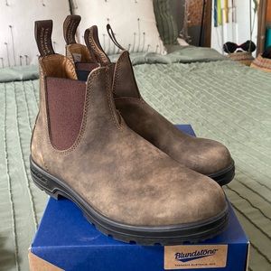 Blundstone 585 Rustic Brown Boots Size 8.5